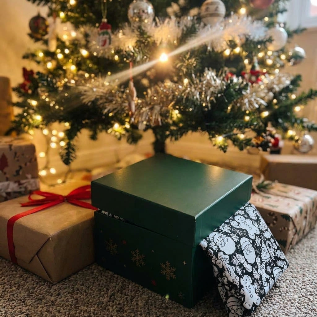 Målarfilt med julmotiv